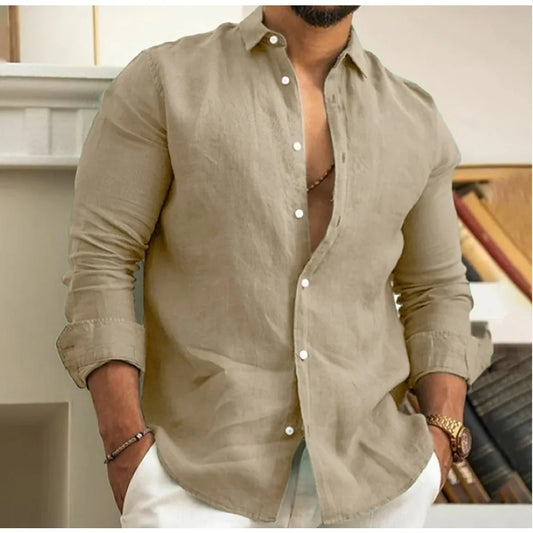 Ronnie – Camicia in Lino Traspirante