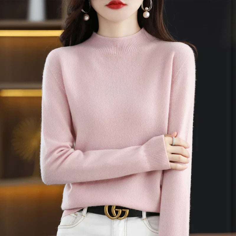 Carlotta – Pullover elegante con motivo a treccia