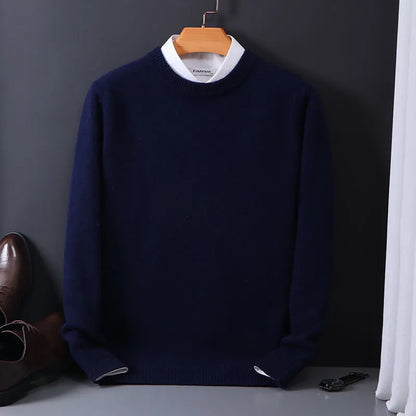 Jean - Pullover classico in cashmere per uomo