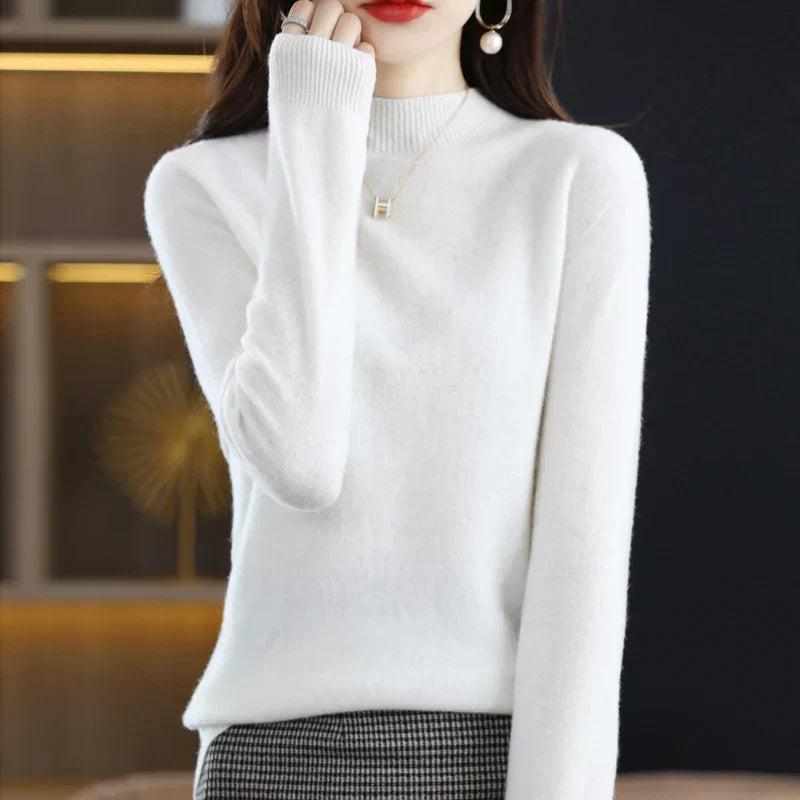 Carlotta – Pullover elegante con motivo a treccia