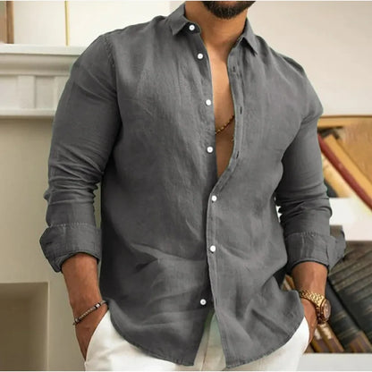 Ronnie – Camicia in Lino Traspirante