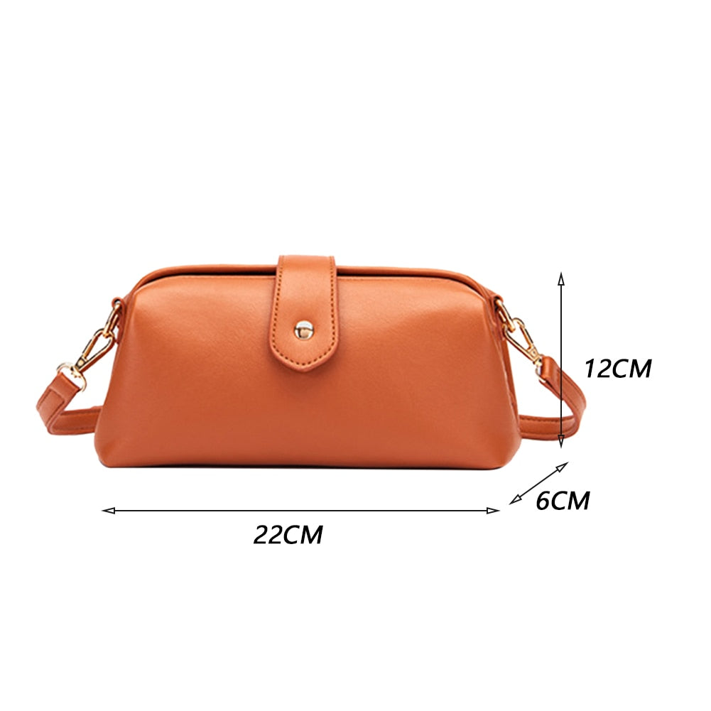 Fabienne - Borsa in pelle retrò fatta a mano