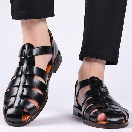 Sofronio - Sandali in Pelle Classici