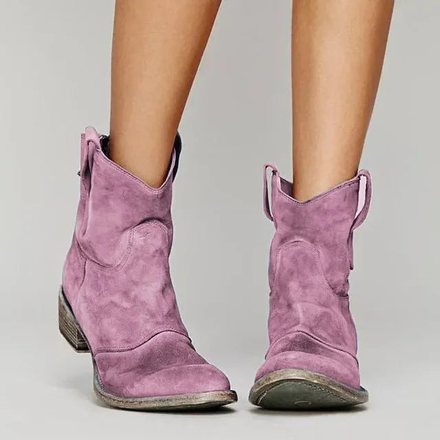 Jasmine - Stivaletti Ankle in Stile Western Moderno