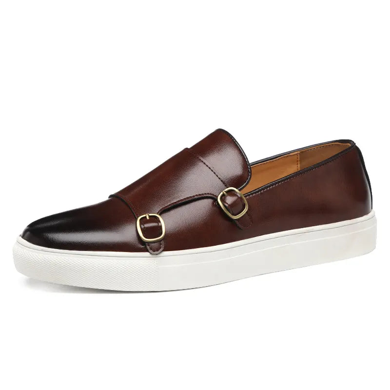 Jerald - Mocassini in pelle dallo stile casual per uomo