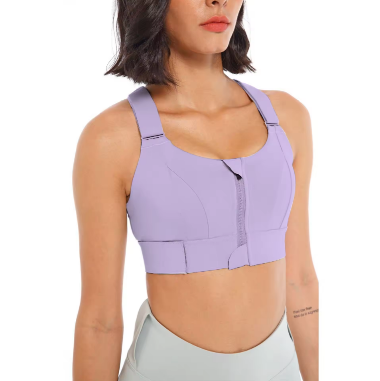 Bea - Reggiseno Zip-Up Performante per Donne Attive
