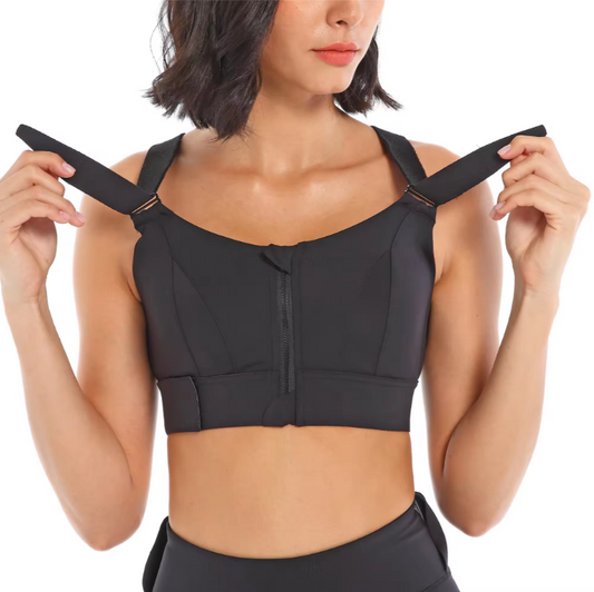 Bea - Reggiseno Zip-Up Performante per Donne Attive