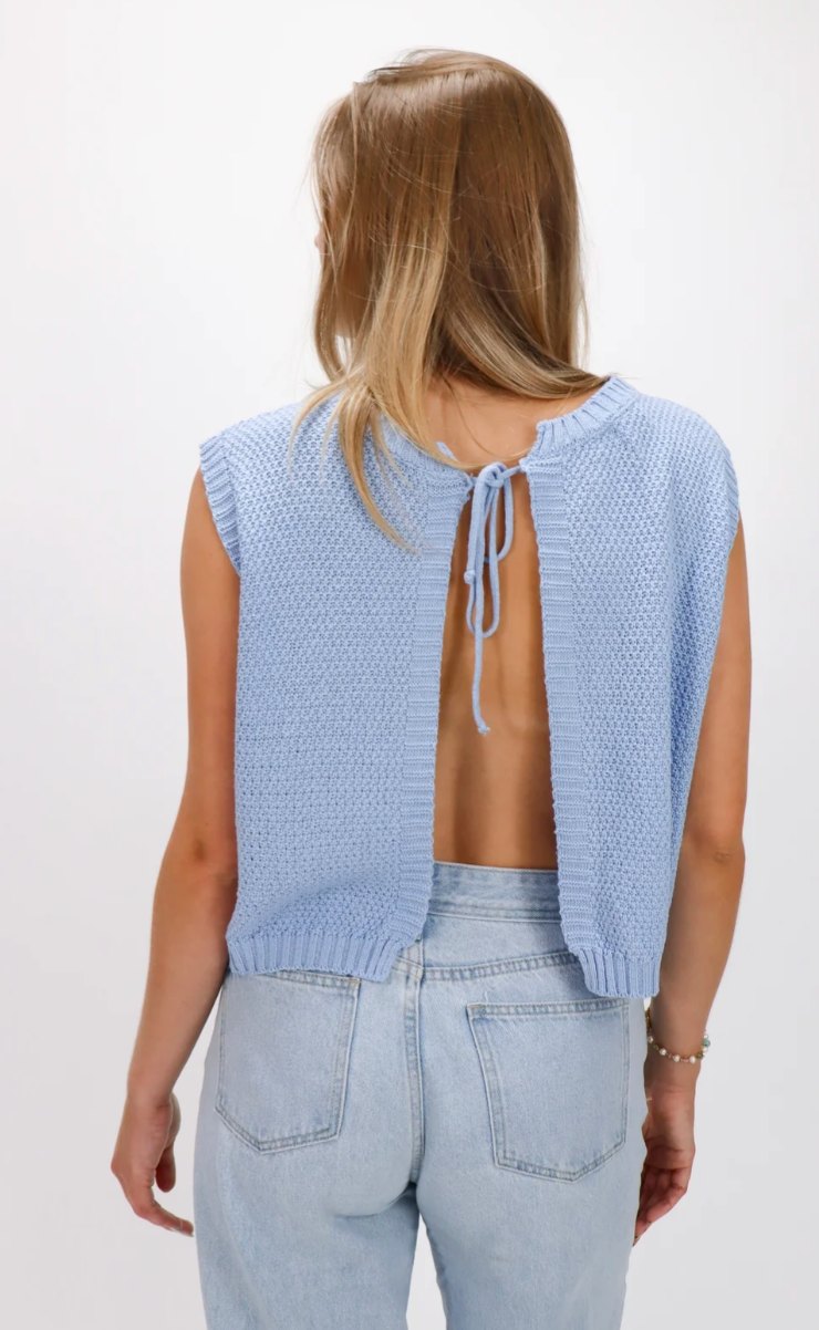 Irene – Top Maglia Schiena Aperta