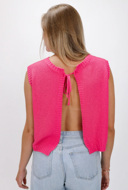 Irene – Top Maglia Schiena Aperta