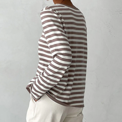 Shanna - Camicia a Strisce Elegante e Classica