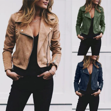Geraldine - Giacca Zip-Up Versatile