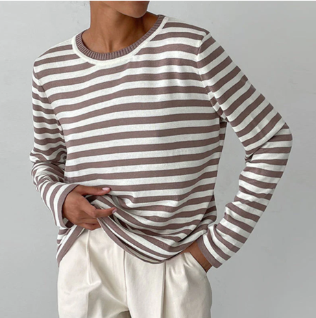 Shanna - Camicia a Strisce Elegante e Classica