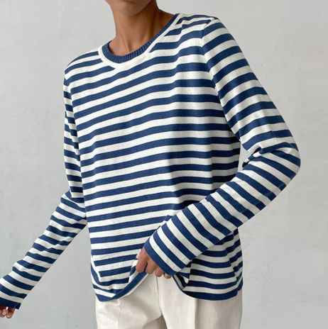 Shanna - Camicia a Strisce Elegante e Classica