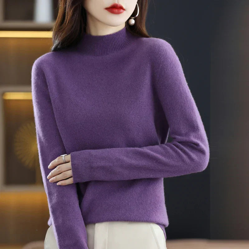 Carlotta – Pullover elegante con motivo a treccia