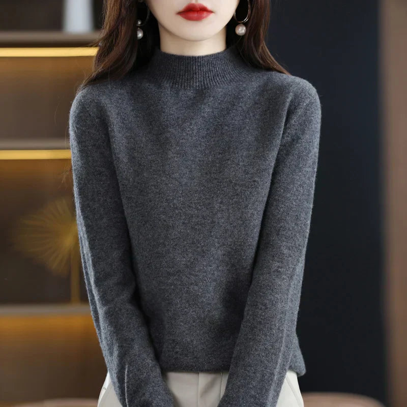 Carlotta – Pullover elegante con motivo a treccia