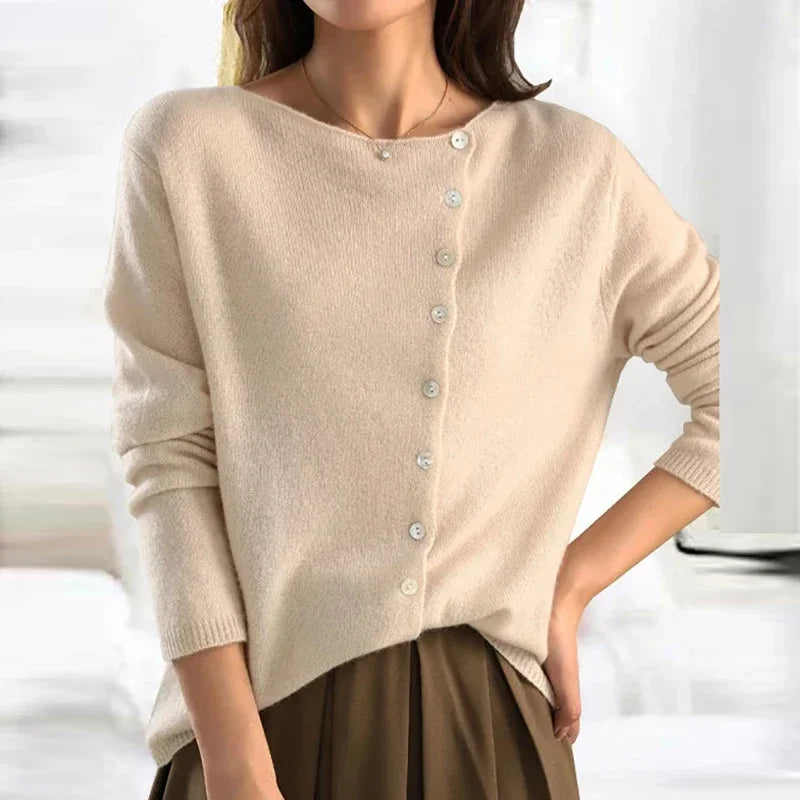 Zuri – Maglione Elegante con Bottoni