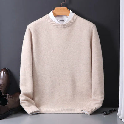 Jean - Pullover classico in cashmere per uomo