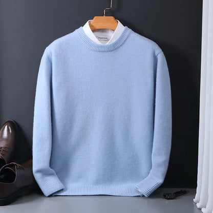 Jean - Pullover classico in cashmere per uomo
