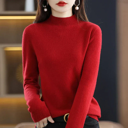 Carlotta – Pullover elegante con motivo a treccia