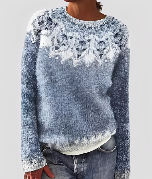 Christal - Raffinato maglione di lana dal design morbido per donne