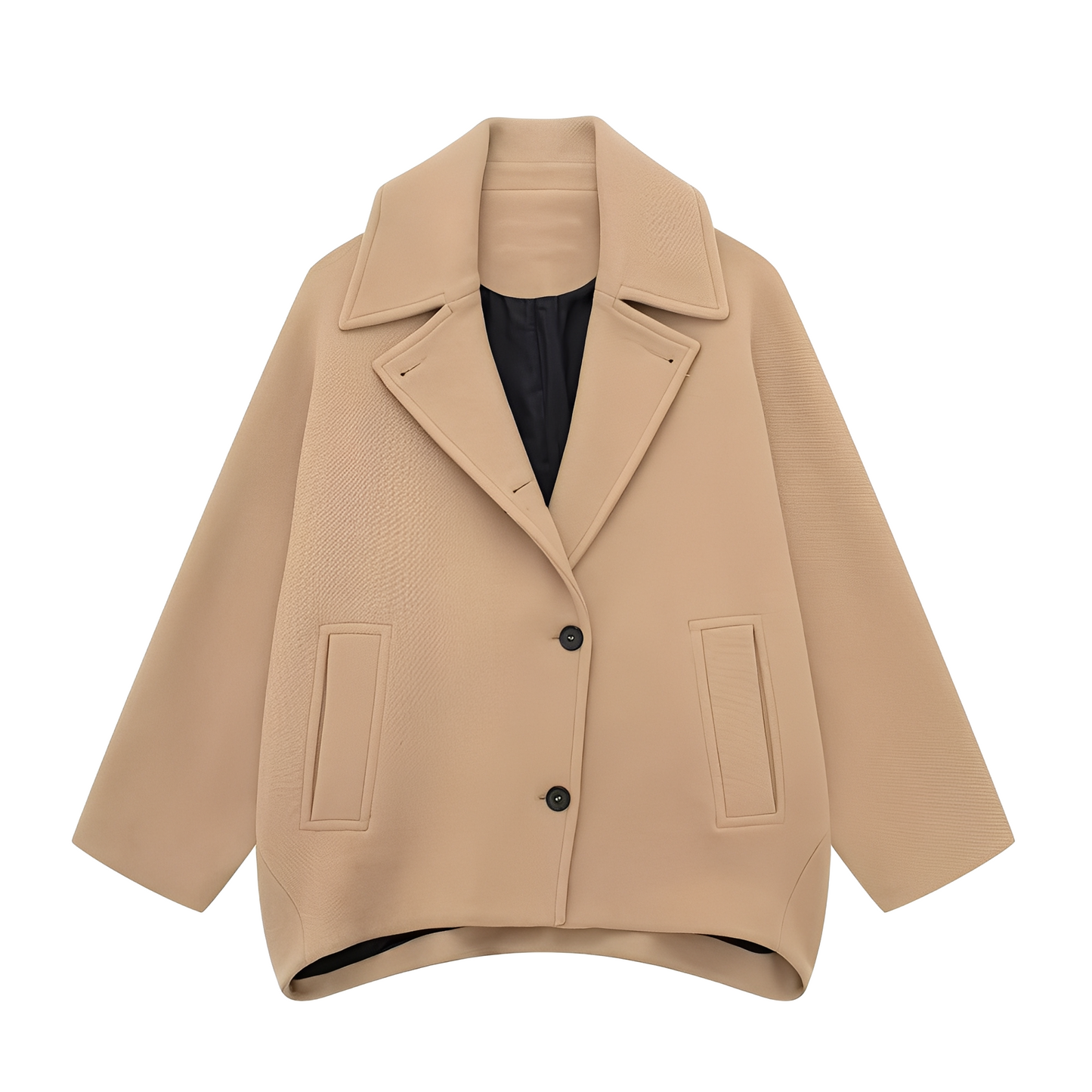 Rosalee - Cappotto corto elegante in lana per donna