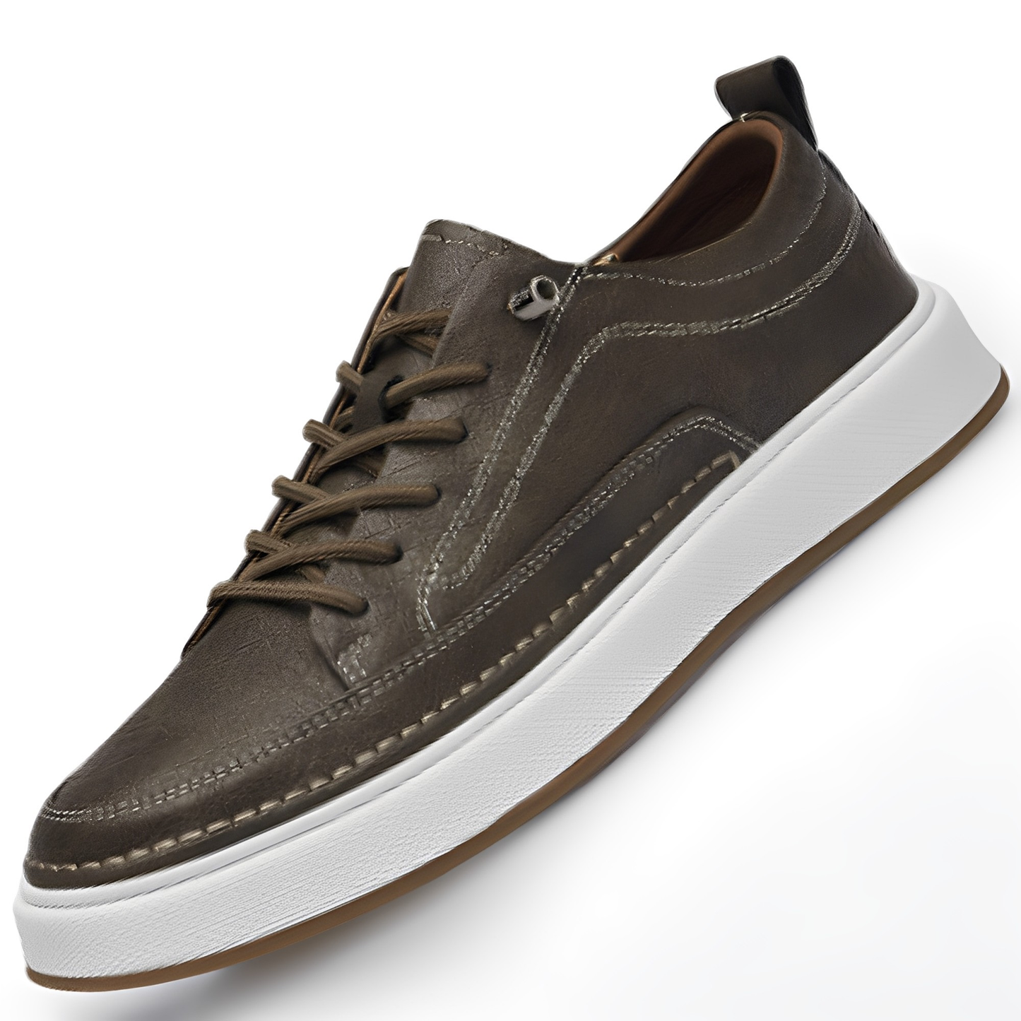 Damion - Scarpe da Ginnastica Classiche in Pelle per Uomo
