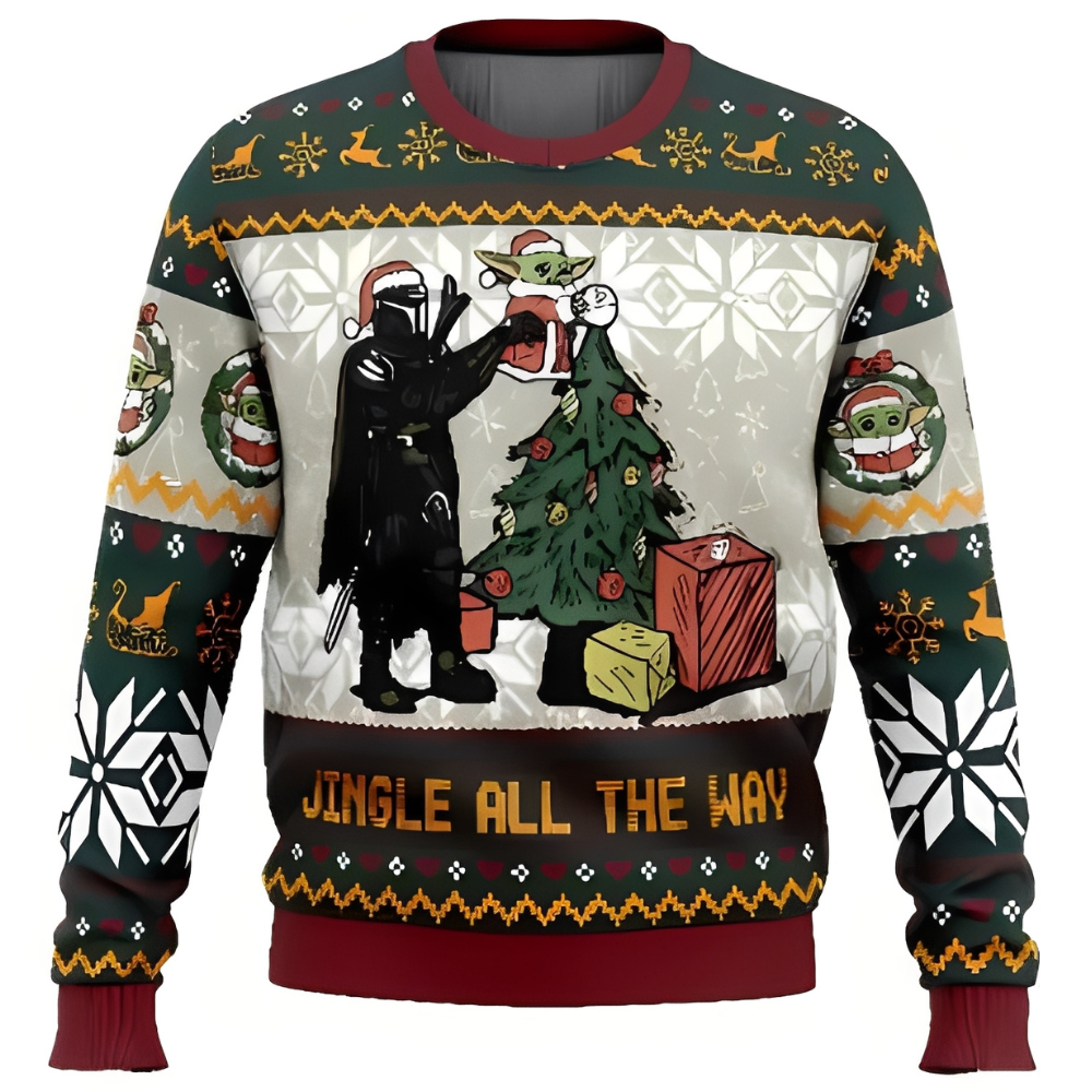 Foster - Maglione Natalizio Unisex Festivo