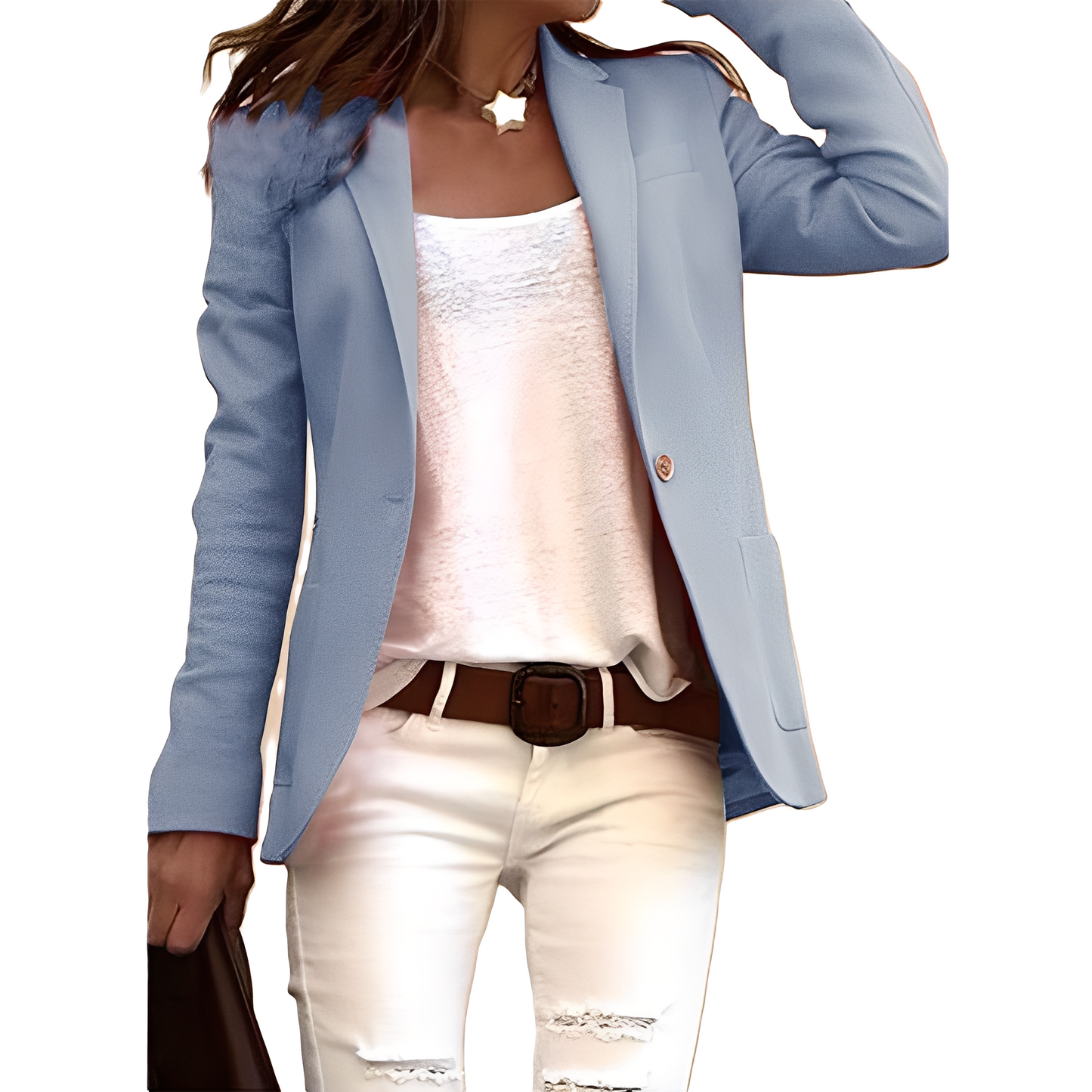 Heather - Giacca casual con risvolti per donne