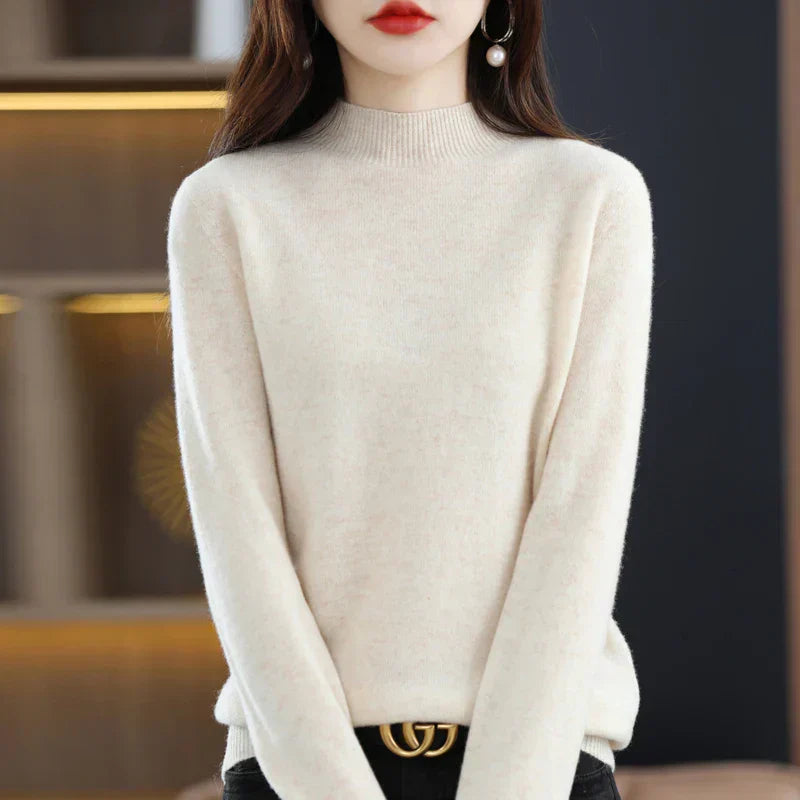 Carlotta – Pullover elegante con motivo a treccia