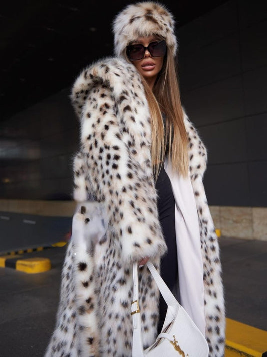 Natascha – Mantello Leopardo delle Nevi