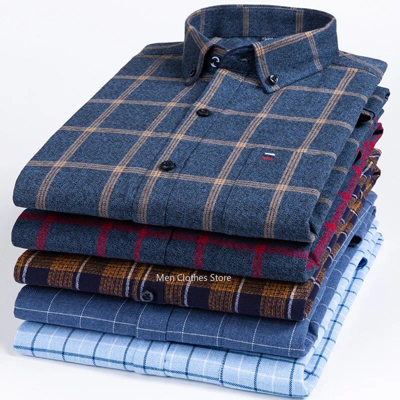 Louis – Camicia di cotone a quadri