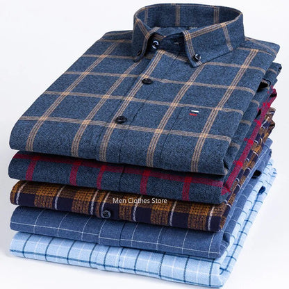 Louis – Camicia di cotone a quadri