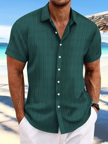 Troy - Camicia Classica con Bottoni
