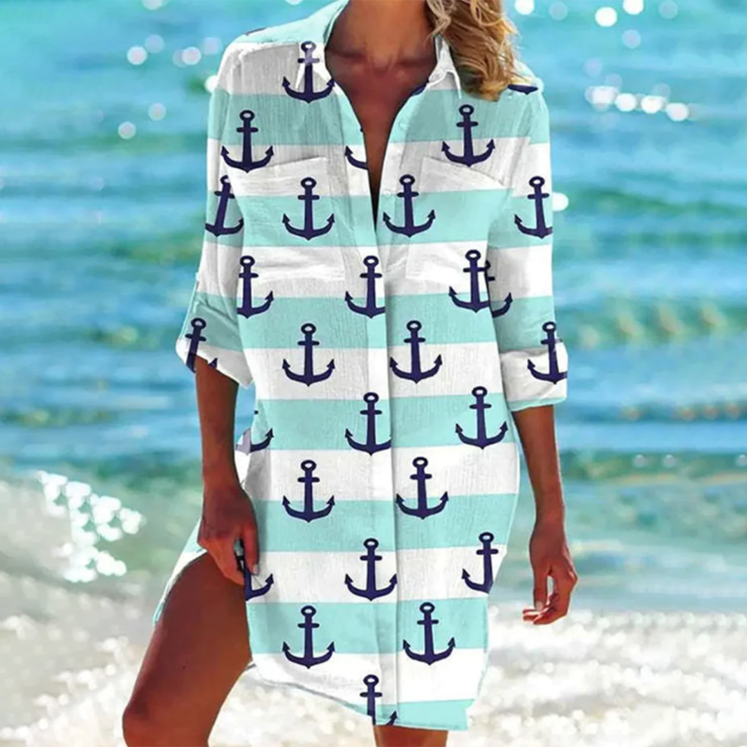 Indira – Classico Abito Camicia
