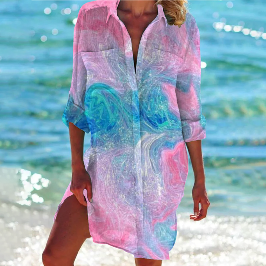 Indira – Classico Abito Camicia