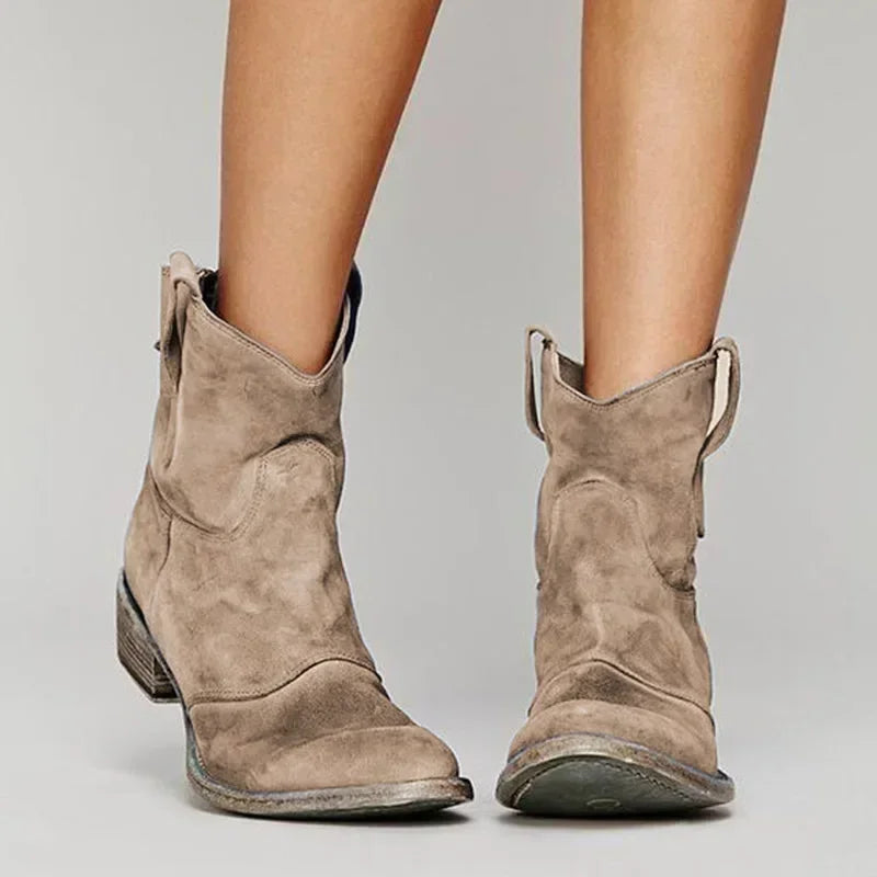 Jasmine - Stivaletti Ankle in Stile Western Moderno