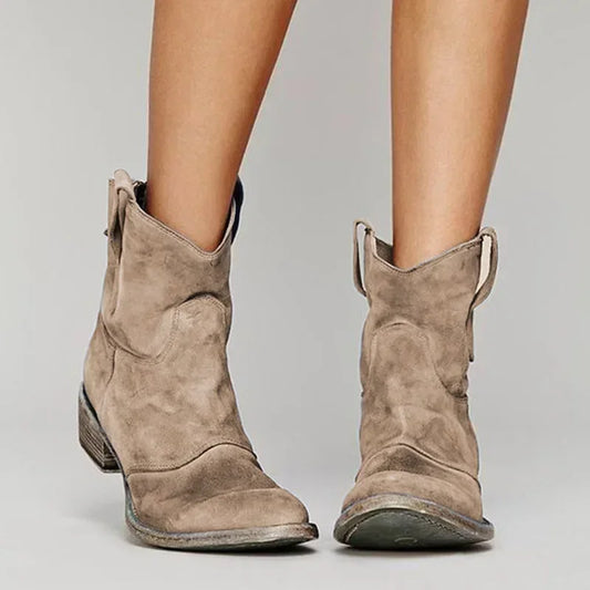 Jasmine - Stivaletti Ankle in Stile Western Moderno