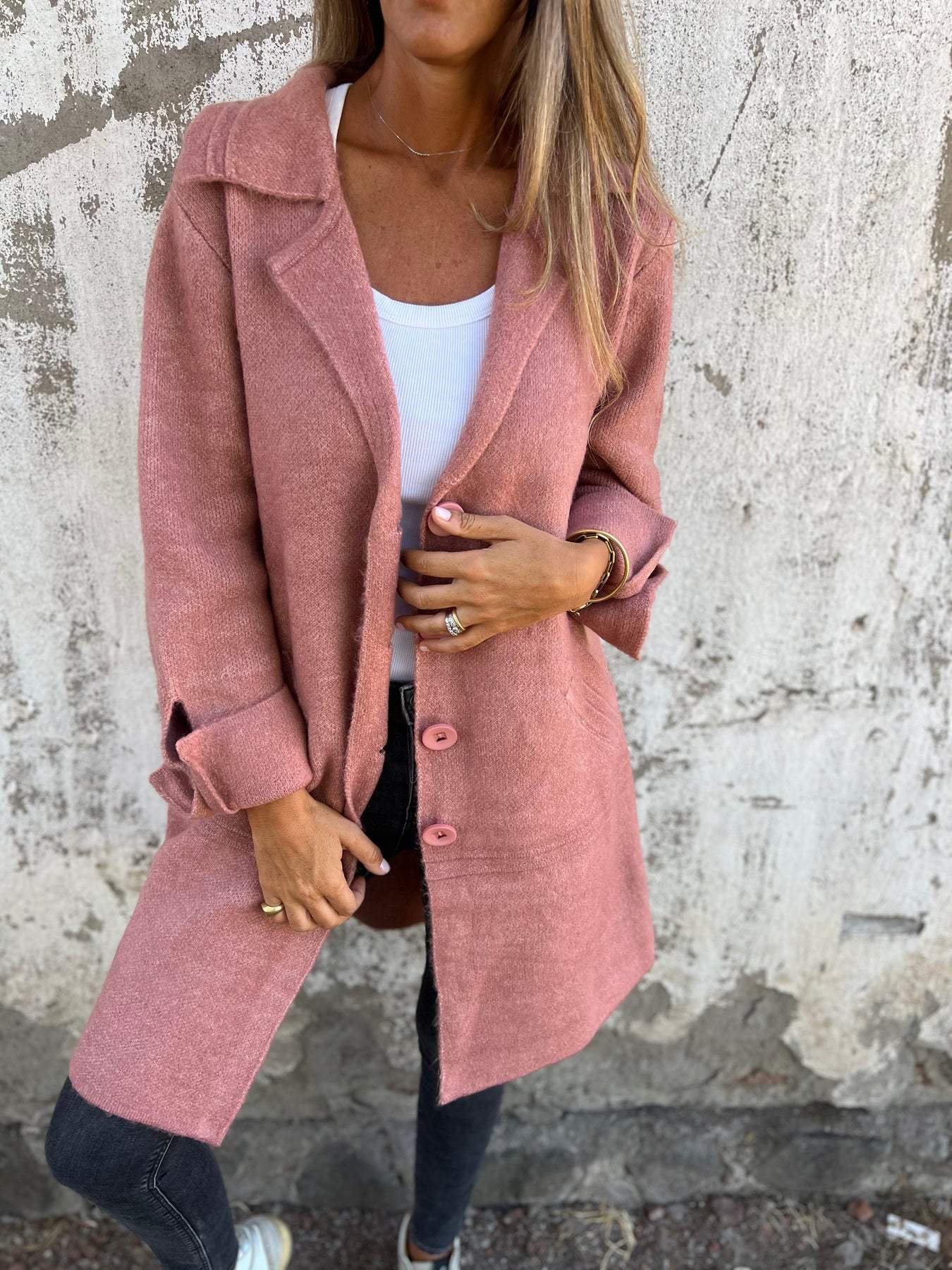 Diletta – Lungo Strickmantel