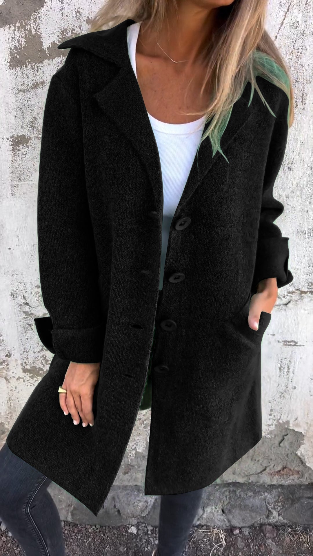 Diletta – Lungo Strickmantel