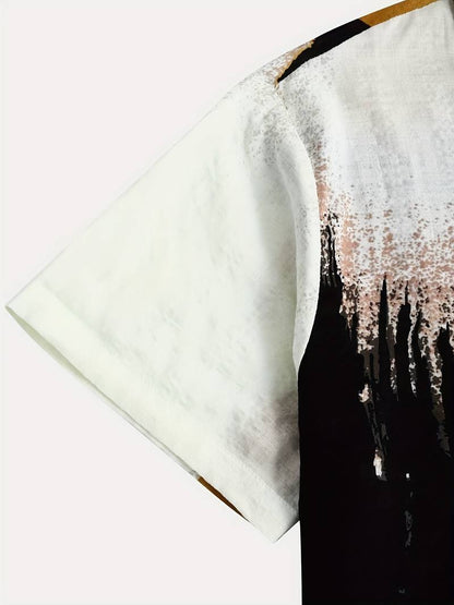 Kenneth - Camicia Casual a Maniche Corte con Stile Fresco
