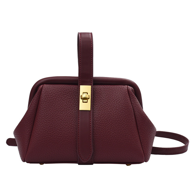 Ariel - Borsa a spalla con chiusura a lucchetto versatile