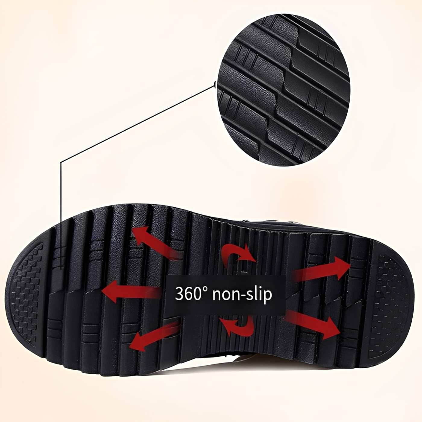 Fien - Stivali ortopedici in pelle autentica per donne