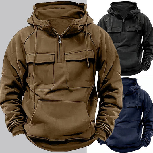 Jaxon – Giacca Streetwear con Cappuccio dal Design Elegante