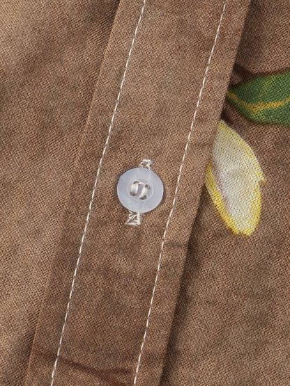 Kenneth - Camicia Casual a Maniche Corte con Stile Fresco