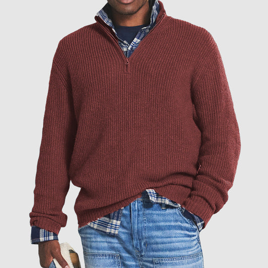 Constantine – Maglione da uomo in cashmere con zip
