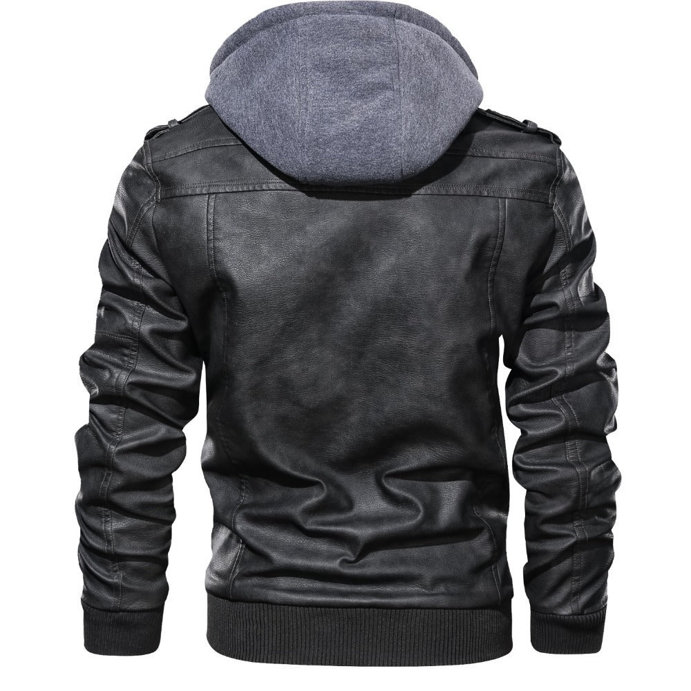 Dominic – Giacca Moto Urban Style in Ecopelle