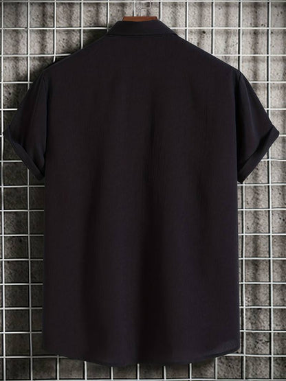 Joshua - Camicia a Maniche Corte Elegante e Senza Sforzo