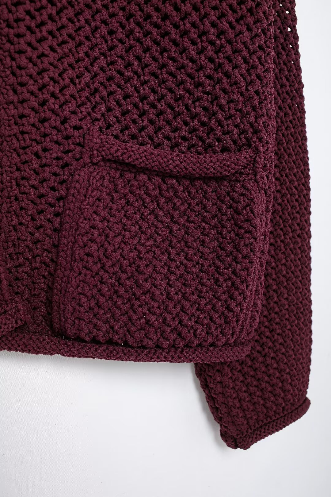 Jean - Giacca Tricot Vintage con Bottoni da Donna