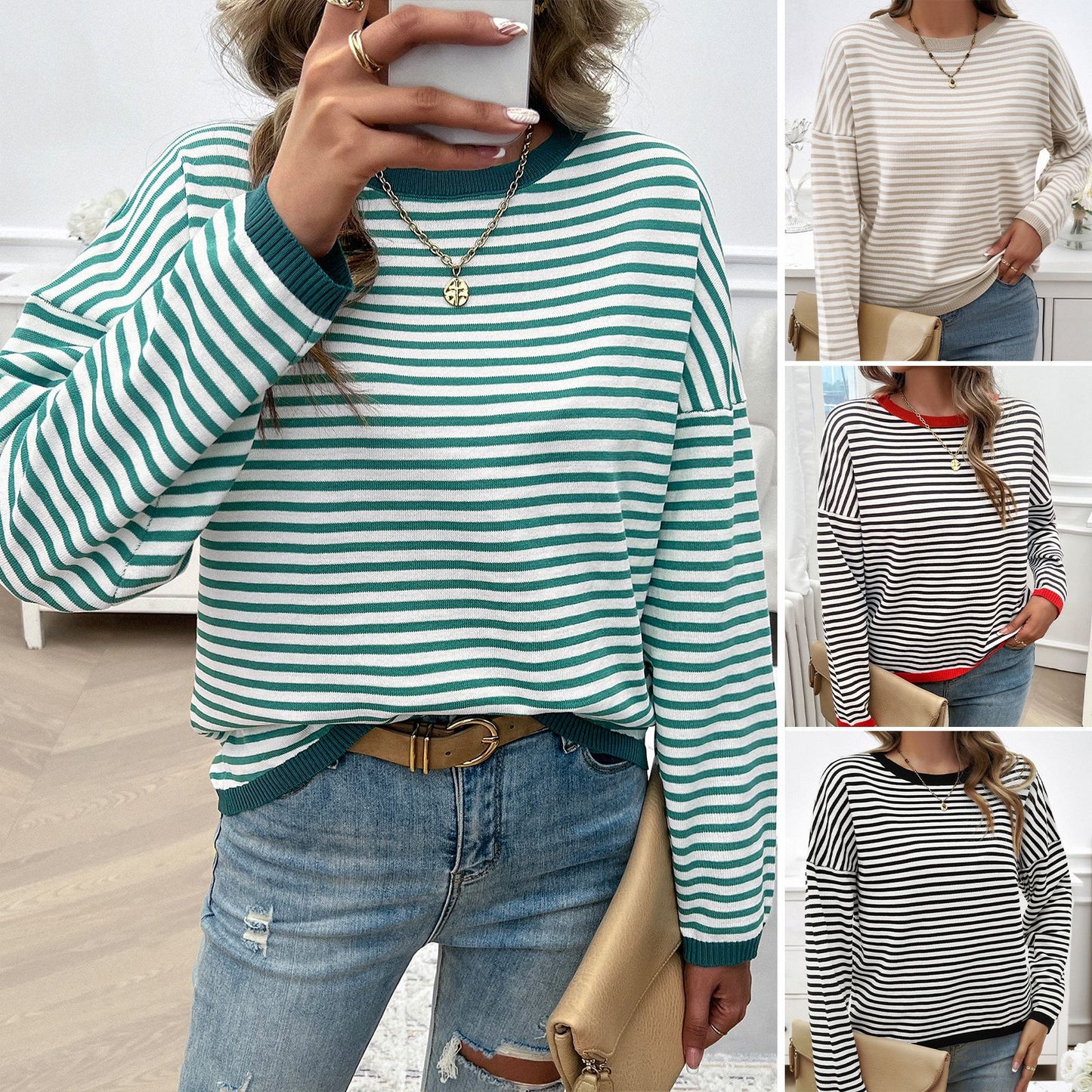 Astrid – Righe Classiche con un Tocco Moderno