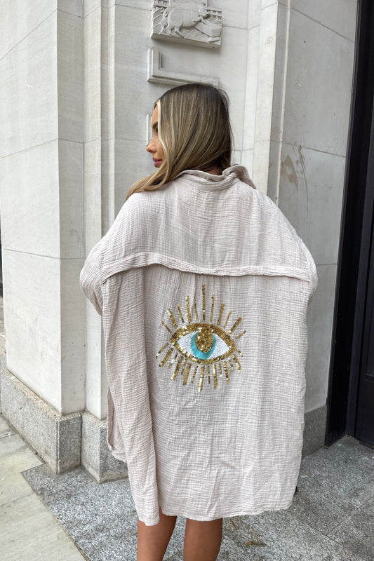 Giada – Kimono Ricamato Oversize